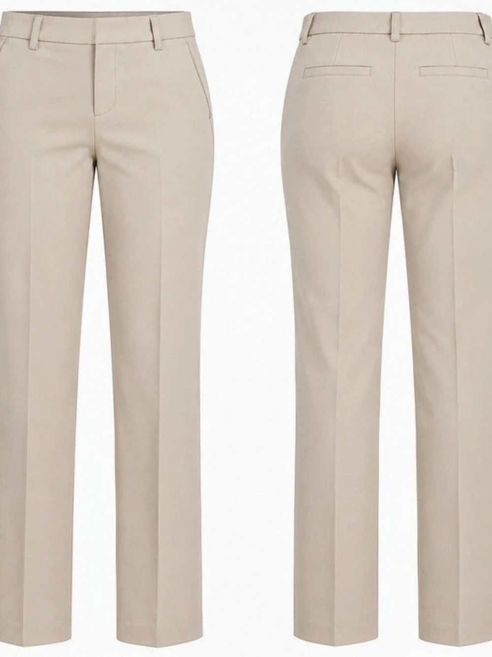 Liverpool Los Angeles Straight Leg Pants in Beige Size 6/28